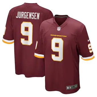 mens nike sonny jurgensen burgundy washington football team